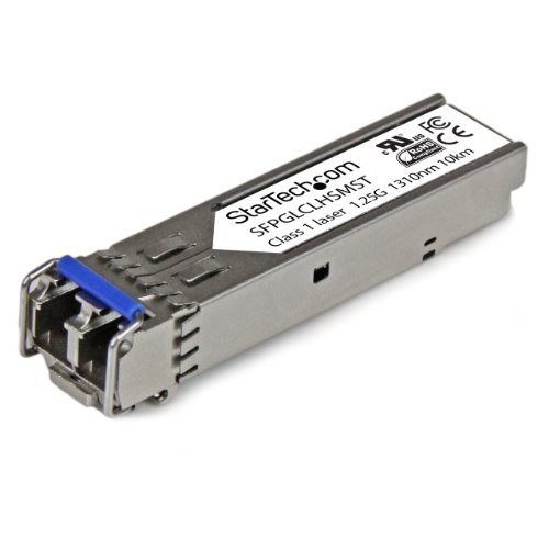 Image of StarTech Cisco GLC-LH-SM Compatible SFP Module, LC 10km (GLCLHSM10PST) | 1000BASE-LX /LH, 1GbE Single Mode Fiber Optic Transceiver, 1310nm Cisco Firepower, (10 Pack), ASR920, IE2000