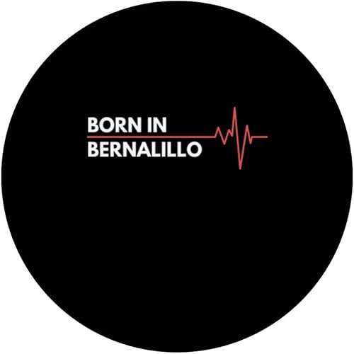 Miniatura 3 de Made In Bernalillo New Mexico City Of Birth Birthplace PopSockets Swappable PopGrip