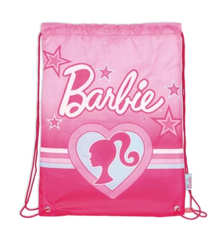 Barbie Zaino da Palestra, Zaino a Corda, Borsa per Bagagli, Zaino da Viaggio per Bambina, Regalo per Ragazze e Adolescenti