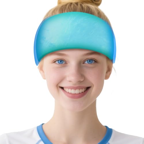 Bandeau gel rafraîchissant compressif pour apaiser le stress, la tension et les yeux gonflés