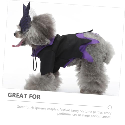 Disfraz de Bruja para Perro Beaupretty Halloween M miniatura 4