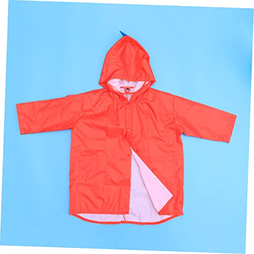 Raincoat for Boys and Girls Girls Boys Dinosaur Rain Poncho Hood for Camping and Hiking3