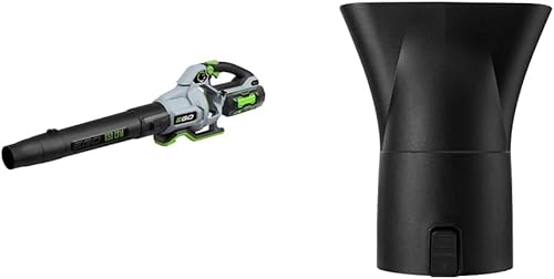 EGO Power+ LB6504 - Soplador de hojas inalámbrico de iones de litio de 650 CFM de velocidad variable de 56 voltios y boquilla plana de la serie