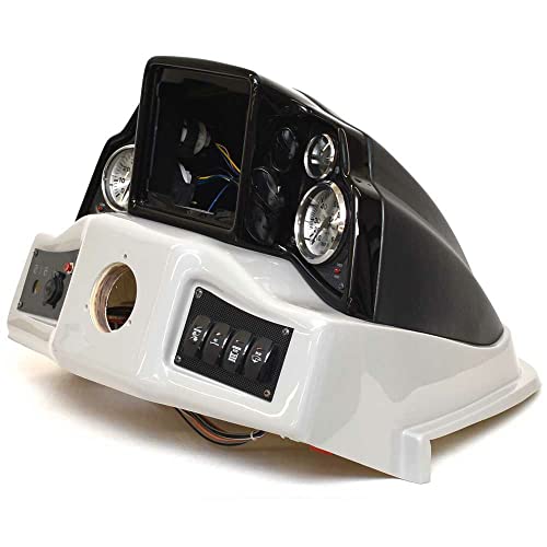 G3 Boat Gauge Dash Panel Console | Black/Gray Plastic