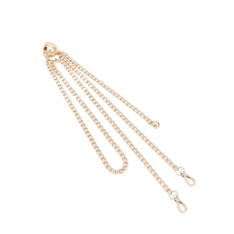 Cadena de extensión para collar de eslabones en oro rosa que realza tus conjuntos
