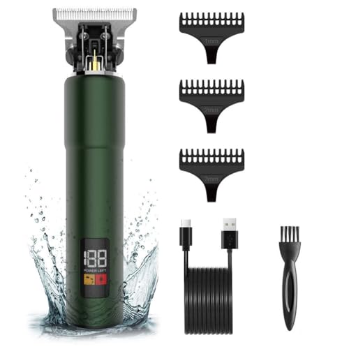QDKVTNDJZ Hair Clippers for Men, Professional T-outlining for Electric Cutting ...