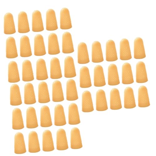 TOVINANNA Sets Rubber Finger Tips Guard Skid-Resistant Anti-Static Properties for Counting Money Pcs