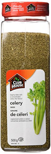 Club House, Quality Natural Herbs and Spices, Celery Seed, 500g