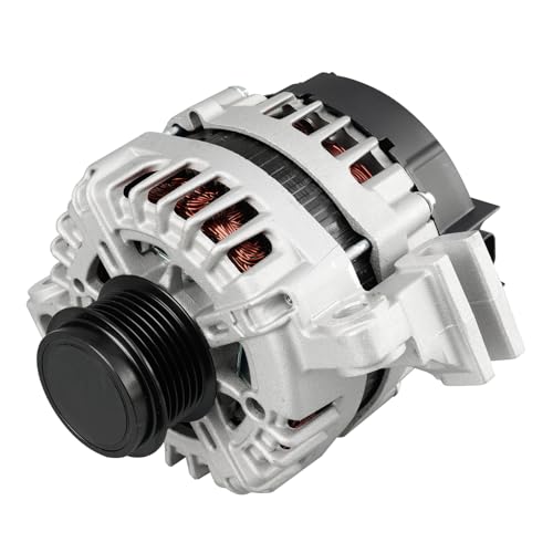 Image of KAX Alternator Fit for Chevrolet GMC;for Chevy Colorado 2015-16 3.6L,Camaro 2010-12 3.6L,for GMC Canyon 2015-16 3.6L High Amp Alternators for 11485N 12V 150Amp CW;13502988,849127,11007,13588313,11485 | Fits 2015-2016 GMC Canyon V6 3.6L, 2010-2012 Chevrolet Camaro V6 3.6L, Replacement OE 849127, 13502988, 11485N, 13588313