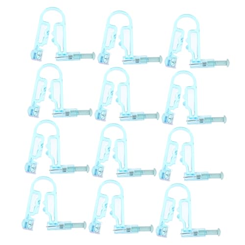 FOMIYES Disposable Ear Piercing Accessory Kit 12 Pack Painless Easy to Use Ear Hole Piercing Tool for Home or Professional Use