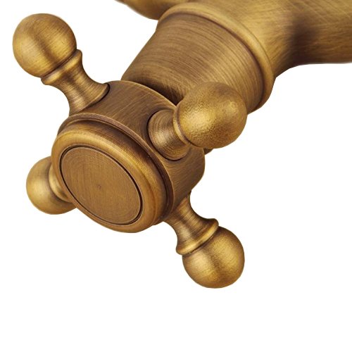 Mitigeur de lavabo haut cascade antique rétro D2 - 2