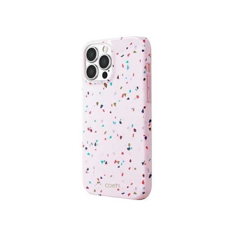 Couche iPhone 13 Pro MAX Uniq personnalisée rose