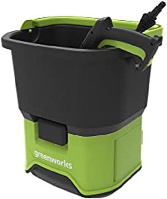 Greenworks Cordless High-Pressure Cleaner GDC60 (Li-Ion 60 V, Motor Power 650 Watts, Pressure 70 Bar, 200 l/h Flow Rate, 20 l Tank, 6 m Hose without Battery & Charger)