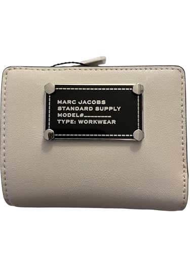 Marc Jacobs Workwear Mini Compact Bifold CC Wallet (Cotton)