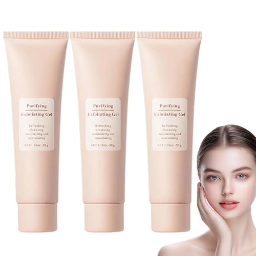 Peeling pour le corps sous la douche pour nettoyer la saleté et les huiles