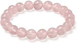 Rare Madagascar 7A Grade Star Rose Quartz Bracelet, Natural AAA+ Star Effect Gemstone Jewelry for Love, Healing & Empowerment