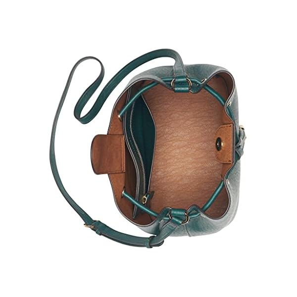 Calvin Klein Gabrianna Novelty Bucket Shoulder Bag, Hunter