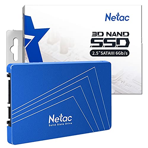 SSD Netac 240GB SATA III 2,5' – 3D NAND, Até 540MB/s Leitura e 490MB/s Gravação, NT01N535S-240G-S3X