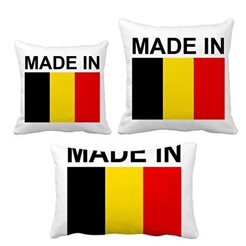 Coussin Belgique pays d'amour ensemble insert coussin accueil sofa decor - 2