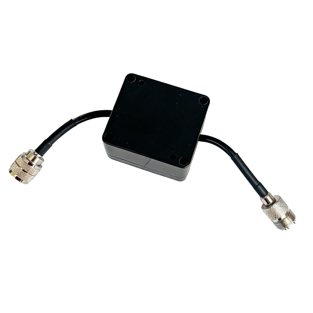 EM25 cewka przepustnicy pierścieniowej magnetycznej z obudową ABS, 1:1 do radiu 1,8-30 MHz HF, 100 W PEP, PL-259 na SO-239, ochrona przed kurzem i wilgocią