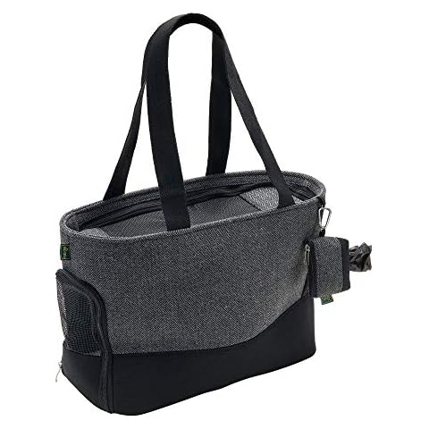 HUNTER BARCELONA Tragetasche, Transporttasche für Hunde und Katzen, 40 x 20 x 30 cm, grau Cover