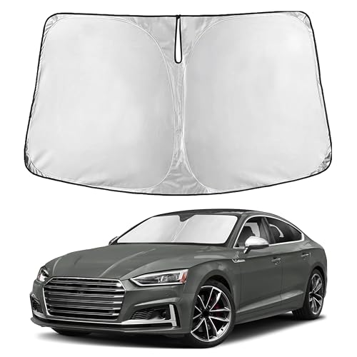 Image of EcoNour Windshield Sunshade Compatible for Acura MDX 2001-2011 2012 2013, Sun Visor for Front Windshield & Window Sun Shade Cover, UV Heat Blocker & Protector, Car Accessories