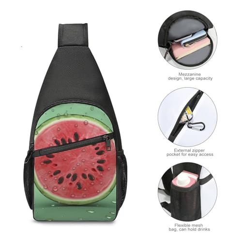 Mochila tipo Sling Blanca para Deportiva y Urbana miniatura 5