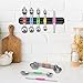 Magnetic Measuring Spoons Set - Wildone Stainless Steel Double Sided Measuring Spoons Set of 7, for Dry and Liquid Ingredients, including 6 Heavy Duty Nesting Spoons, 1 Leveler, Fits in Spice Jar