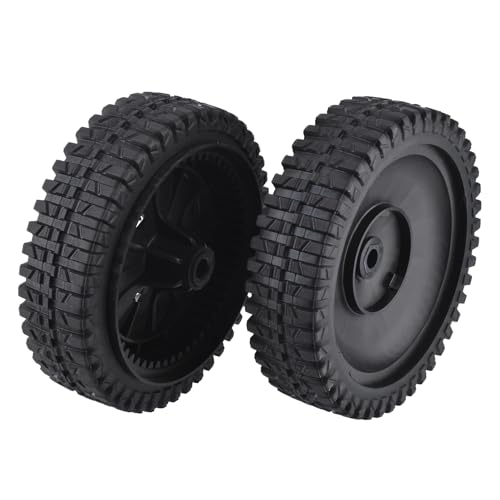 Cancanle 2 unidades de Rueda Delantera para Husqvarna Poulan AYP Sears de Repuesto Cortacésped para Oregon 72-077 180775 532180775 700953