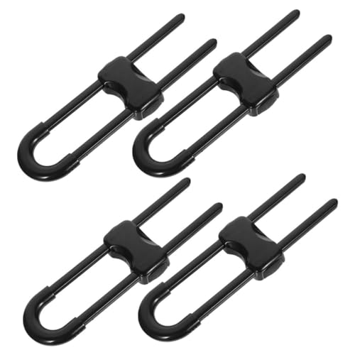 Totority 4個ちゃん用 キャビネットロック 引き出し ラッチ チャイルドプルーフロック 食器棚対応 簡単設置