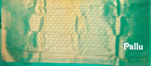 Image of VFCollections Women's Kanchipuram Silk Saree With Blouse Piece