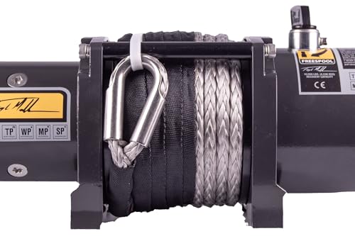 MILE MARKER TM-10K Terry Madden Winch con cuerda sintética miniatura 5