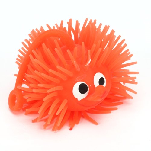 Flashing Panda Multi-Color LED Flashing Puffer Yo-Yo 2" Mouse, Assorted Colors - 1 Mouse