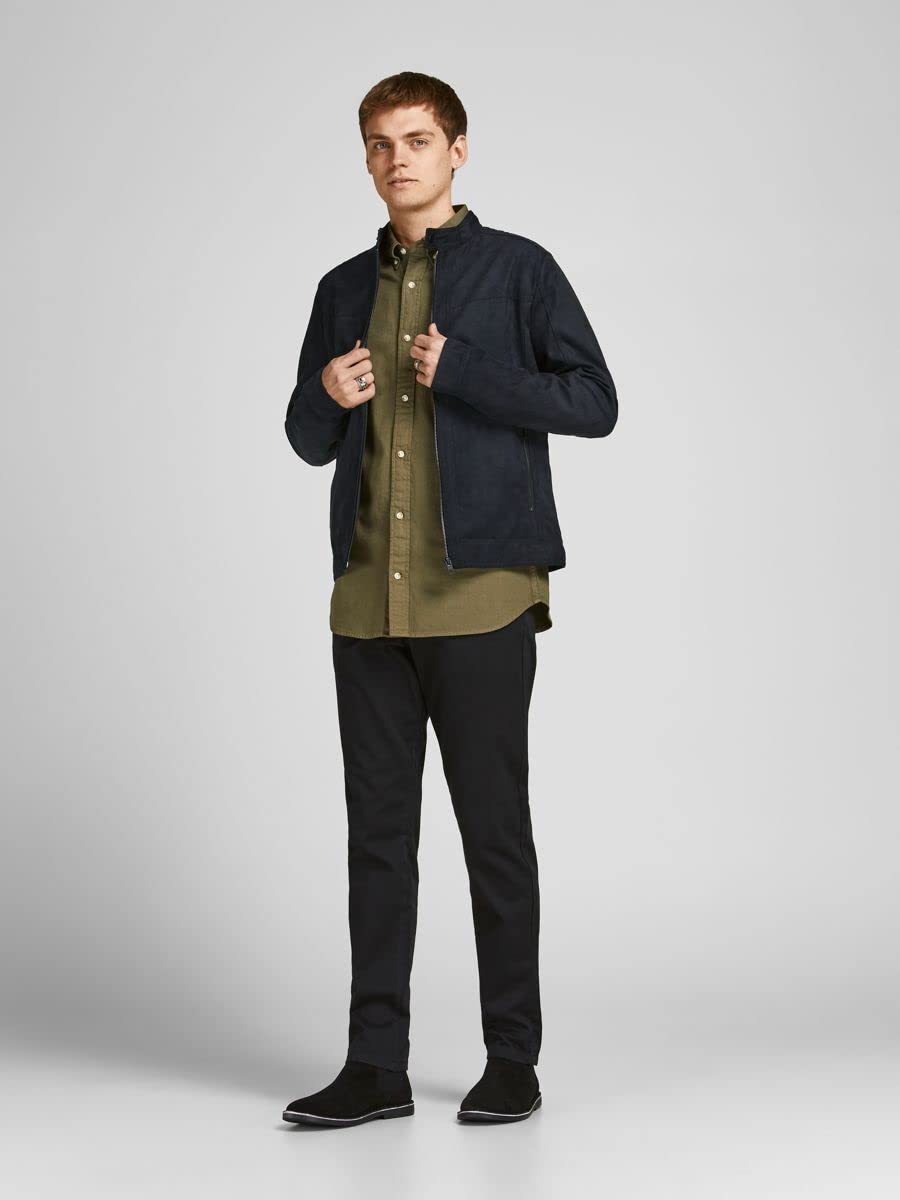 JACK & JONES Sztuczna skóra — kurtka Mężczyźni Jjewarner kurtka Noos