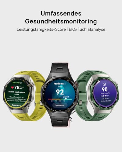 HUAWEI Watch GT 7 Pro Smartwatch, Titanlegierung, EKG, GPS, 46 mm, Schwarz