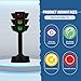 NUOBESTY Traffic Light Toy, Toy Traffic Lights Model Traffic Lamps Kids Early Educational Playset, Pack of 10
