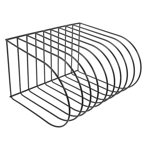 Estantería semicircular Operitacx multitiered de hierro para organización de mesas 2