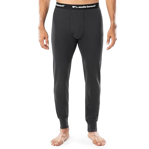 Wells Lamont Men's Cotton Polyester Raschel Thermal Bottom3