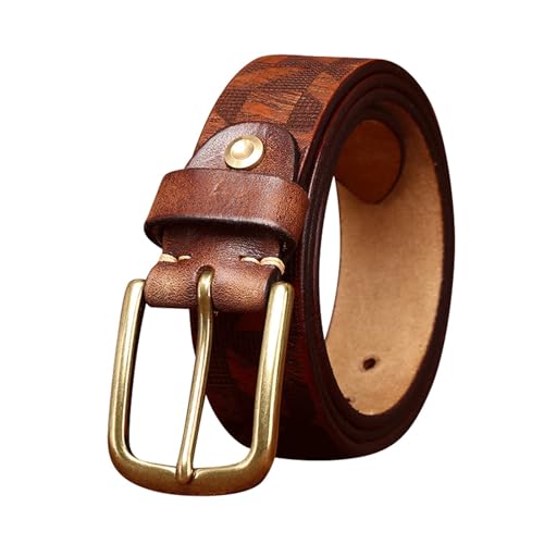 Ceinture en cuir de vache de qualité supérieure pour homme moderne