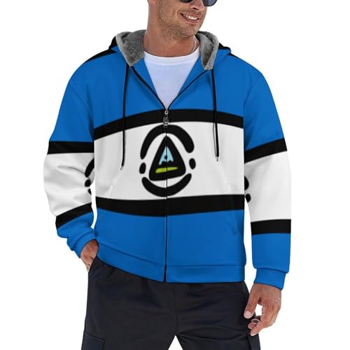 Pull homme zippé Nicaragua sweat sport manches longues chic