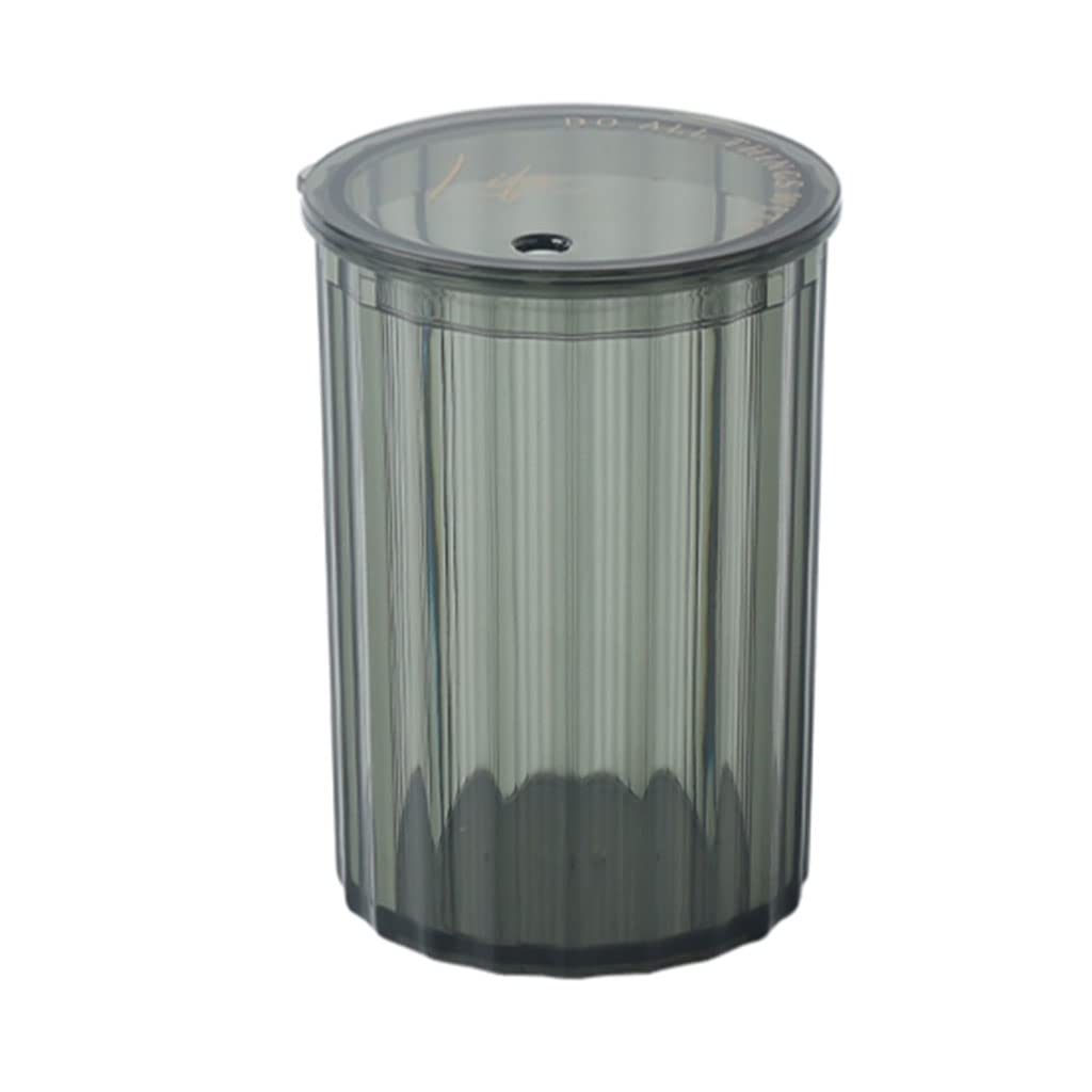 Wdwdw Green Toothpicks Dispenser Toothpick Box Fashion Plastic Holder Desktop Simple Transparent Household Container Table