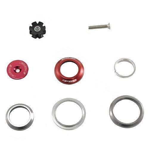 FSA NO.42 ACB-A Integrated Headset Orbit C-40 1-1/8Inches to 1.5Inches Tapered, Red XTE1633