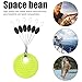 Jynqra 10Grop Spaces Bean Fishing Bobbers Stoppers Float Sinkers Stops for Fishing Line Float Stop Stoppers
