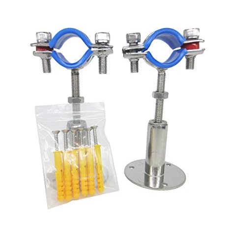 NOVSINO Adjustable Stainless Steel Pipe Brackets Cover