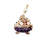 Photo Gallery xbhgsy ciondolo portachiavi portachiavi con modello di bruciatore di incenso in cristallo accessori per portachiavi ciondolo per borsa viola Photo Gallery xbhgsy ciondolo portachiavi portachiavi con modello di bruciatore di incenso in cristallo accessori per portachiavi ciondolo per borsa viola