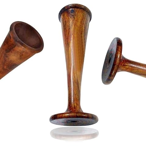AAProTools Wooden Pinard Stethoscope, Beech Wood, For Midwives, Ear Trumpet (Dark) Cover