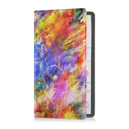 Portaoggetti pelle per da da auto e assicurazione per uomo e donna portaoggetti organizza per autista proprietari di da da auto rimorchio moto barca gradiente Multi 1 size