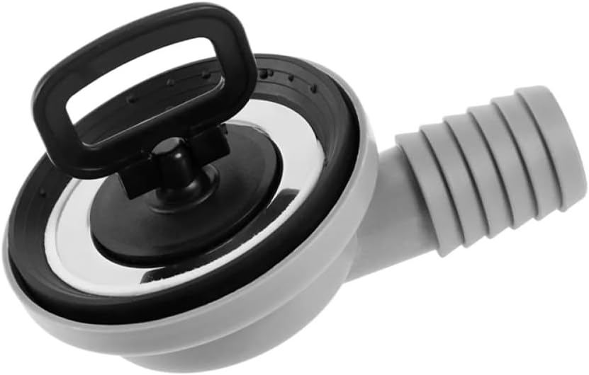 Sink Waste Drain Plug Hole Angle Fitting A30P-56Mm 2.2 Inch Compatible With Boat Caravan Motorhome RV Camper