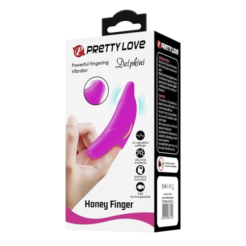 Pretty Love Delphini Vibreur Violet 9,8x4,7 cm