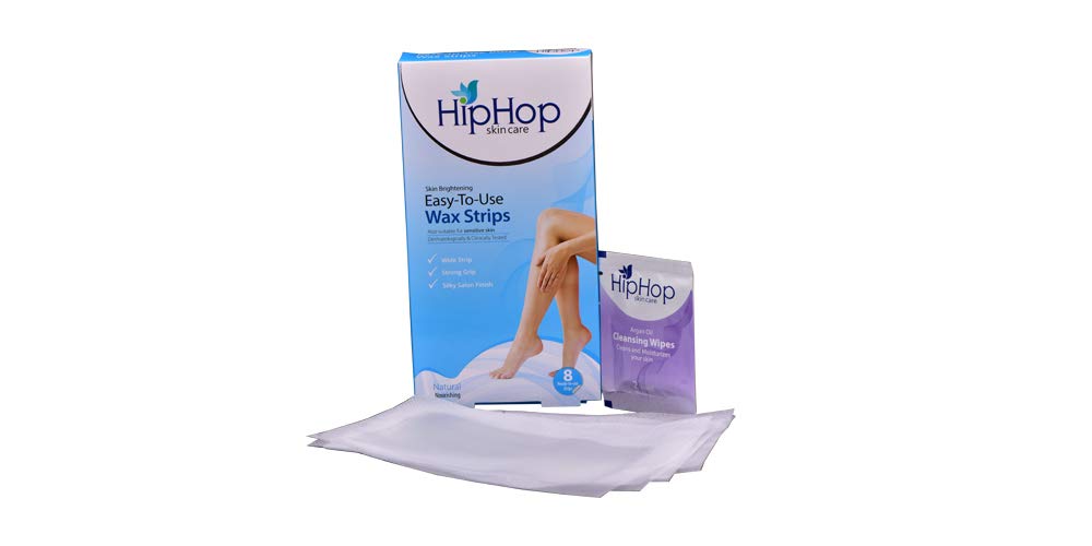 Hiphop Skincare Body Wax Strips With Argan Oil - Natural 16 Strips (Pack Of 2) - Image 6 thumbnail